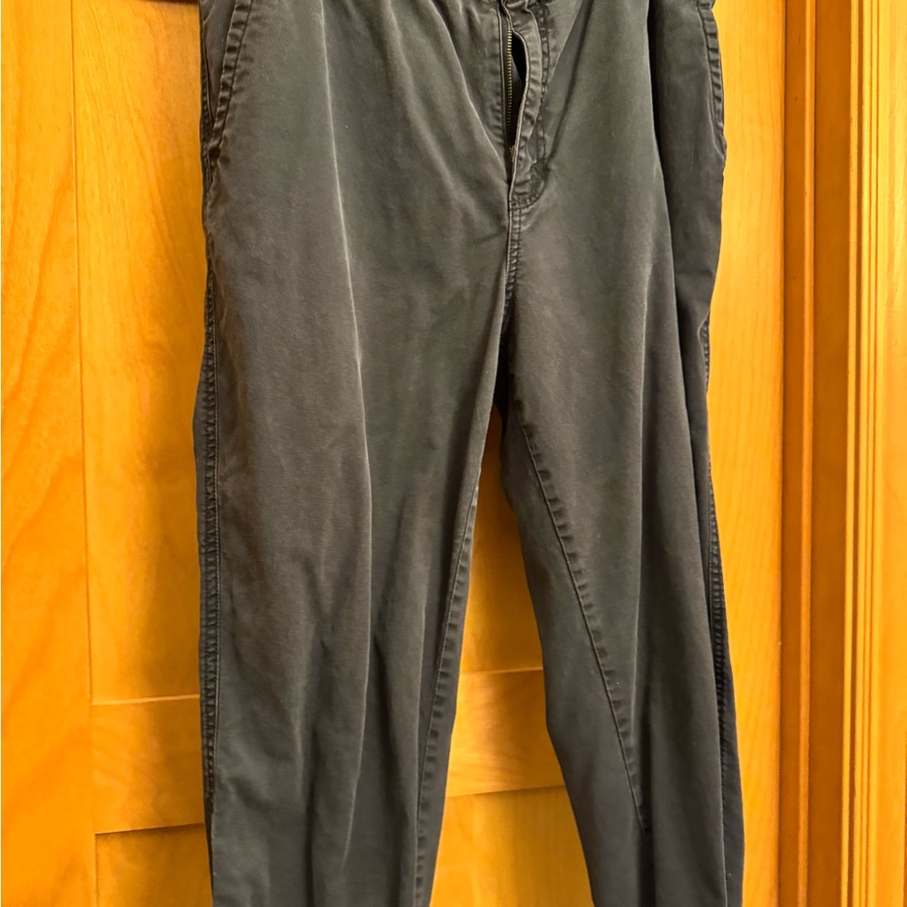 Universal thread Black/Gray Casual paperbag waist pants